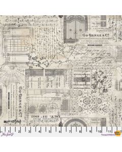 Eclectic Elements Palette by Tim Holtz: Seasonal Halloween Remnants - FreeSpirit Fabrics pwth331.halloween