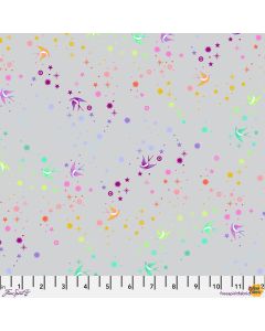 True Colors Graywork by Tula Pink: Fairy Dust Fog -- FreeSpirit Fabrics - pwtp133.fog