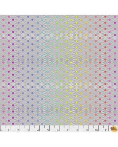 True Colors by Tula Pink: Hexy Rainbow Dove -- Free Spirit Fabrics PWTP151.Dove 