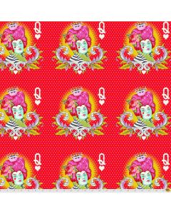 Curiouser & Curiouser by Tula Pink: Alice in Wonderland The Red Queen Wonder -- Free Spirit Fabrics -- PWTP160.WONDER 