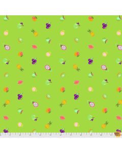 Daydreamer by Tula Pink: Forbidden Fruit Snacks - Kiwi -- Free Spirit Fabric PWTP175.KIWI