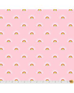 Daydreamer by Tula Pink: Rainbow Sundaze - Guava -- Free Spirit Fabric PWTP176.GUAVA 