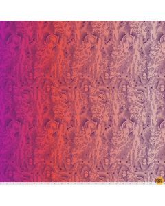 Daydreamer by Tula Pink: Little Fluffy Clouds - Dragonfruit Ombre -- Free Spirit Fabric PWTP177.DRAGONFRUIT
