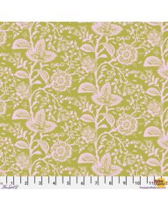 Parisville Deja Vu by Tula Pink: French Lace -- Free Spirit Fabrics pwtp193.hazelnut 