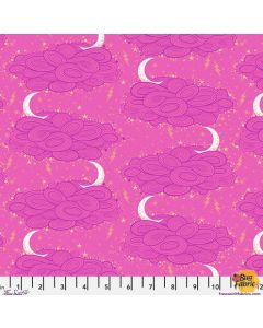 Nightshade Deja Vu Tula Pink: Storm  Clouds - Oleander -- FreeSpirit Fabrics pwtp208.oleander