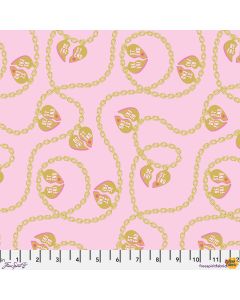 Besties by Tula Pink: Lil Charmer Blossom (with metallic) -- FreeSpirit Fabrics pwtp219.blossom