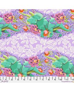 Roar! Tula Pink: Trifecta Mist -- FreeSpirit Fabrics pwtp223.mist
