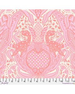 Roar! Tula Pink: Gift Rapt Blush (sold by 27" repeat) -- FreeSpirit Fabrics pwtp224.blush