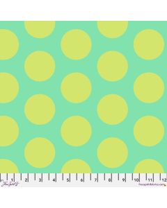 Roar! Tula Pink: Dinosaur Eggs Mint -- FreeSpirit Fabrics pwtp230.mint 