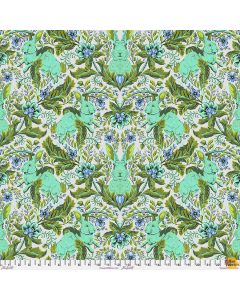 Full Moon Forest II by Tula Pink: Hoppy Go Lucky Starlight Rabbit - FreeSpirit Fabrics pwtp246.starlight 