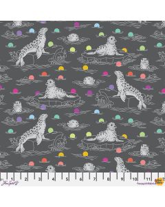 Graywork by Tula Pink: Seal the Deal Carbon -- FreeSpirit Fabrics pwtp259.carbon 