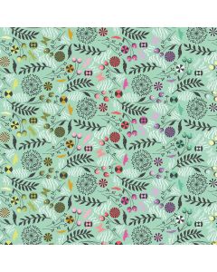 Prince Charming Deja Vu by Tula Pink: Dandelion Sweetmint -- FreeSpirit Fabrics pwtp279.sweetmint - presale July