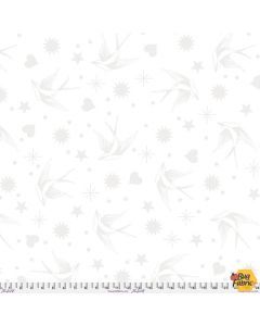 True Colors by Tula Pink: Fairy Flakes XL Snowfall (108" wide back) -- FreeSpirit Fabrics qbtp013.snowfall 