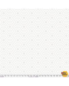 True Colors by Tula Pink: Hexy XL Snowfall (108" wide back) -- FreeSpirit Fabrics qbtp014.snowfall 
