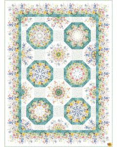 Butterfly Fantasy: Kaleidoscope Quilt Kit - In The Beginning Fabric butterflyfantasykalquilt 