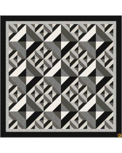 Texture-Graphix III:  Texture Graphix Quilt Kit - In The Beginning TextureQuilt - presale August