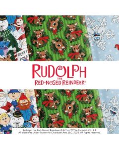 Rudolph The Red-Nosed Reindeer: FQ Bundle (12 FQ's) - Northcott Fabrics RudolphFQ - presale June