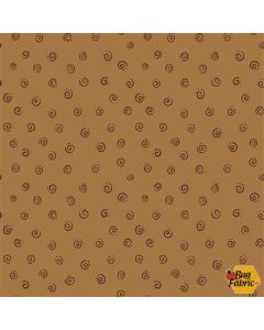 Susy Bee Coordinates: Squiggle Milk Chocolate - Susy Bee 20053-280