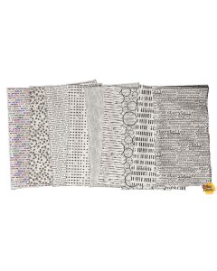 Stamped by Seth Apter: Fat Quarter Bundle (9 FQ's) -- FreeSpirit Fabrics stampedFQ