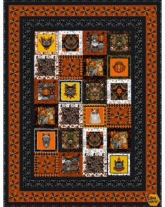 Costumes & Cobwebs: Spooky Bunch Quilt Kit - FreeSpirit Fabrics spookybunch