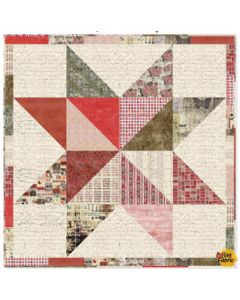 Eclectic Elements Palette by Tim Holtz: Red Standout Star Quilt - palredstandoutstar - 1 remaining