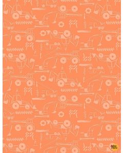 Get Loaded: Diggin' It Orange -- Dear Stella Designs stella-1879 orange