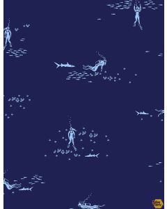 Sun of a Beach: Scuba Diving -- Dear Stella Designs stella-2020 oxford