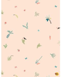 Panda-Monium: Rainforest Scallop -- Dear Stella Fabrics 2170 scallop 
