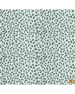 Grasslands: Leopard Spots Mint - Dear Stella Designs stella-D2926 mint