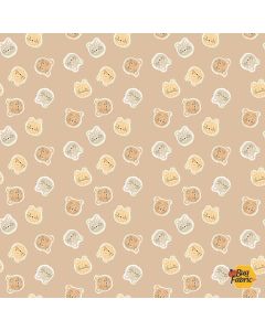 Grasslands: Cubs - Dear Stella Designs stella-D2932 tan
