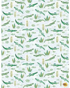 Let's Get Wild: Crocodile Hunt -- Dear Stella Designs stella-dcj2151 multi