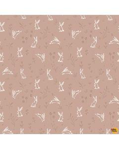 Willow: Bunny Hop Brownie - Dear Stella Fabric stella-dcj3009 brownie