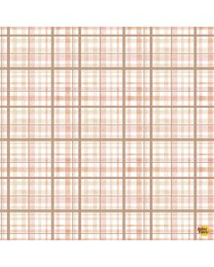 Willow: Bunny Plaid Birch - Dear Stella Fabric stella-dcj3010 birch