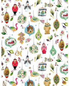 Love at Frost Sight: Ornaments Multi -- Dear Stella Designs stella-djl1840 multi