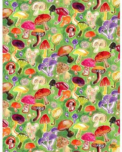 Chef's Table: Mushroom Field -- Dear Stella Fabric Stella-djl1896 multi