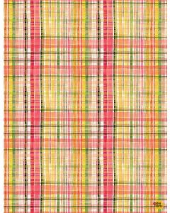 Not Ameowsed: Cozy Plaid -- Dear Stella Fabrics djl2158 multi