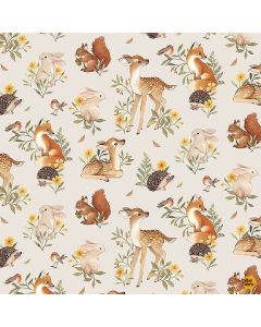 Count on Me: Fawn'd of You - Dear Stella Fabric DNS3312 taupe
