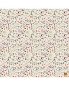 Count on Me: Flora Taupe - Dear Stella Fabric DNS3313 taupe