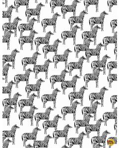ABC Menagerie: Zebra White -- Dear Stella stella-wg1980 white
