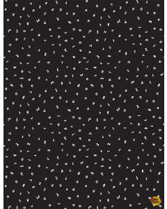 ABC Menagerie: Letters Black -- Dear Stella stella-wg1981 black