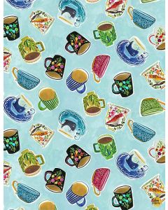 No Place Like Om: Deja Brew Cups -- Dear Stella stella-djl 1699 multi - 3 yards 8" remaining