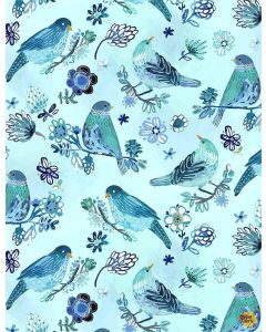 No Place Like Om: So Fly Birds -- Dear Stella stella-djl 1704 multi - 20" remaining
