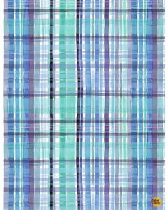 No Place Like Om: Tartan Wash Plaid -- Dear Stella stella-djl 1705 multi