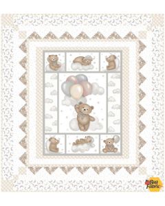 Sleepy Teddy: Sweet Dreams Quilt - Studio E Fabrics - sleepysweetdreams