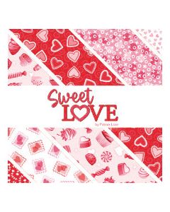 Sweet Love: Sweet Love FQ Bundle (9 FQ's +1 Panel) - Northcott/Patrick Lose Fabrics sweetFQ