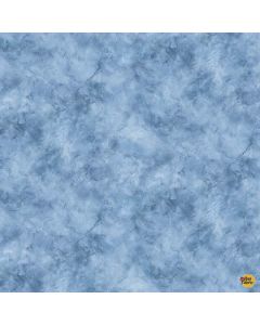 Mystic Meadow: Water Color Texture Blue - Timeless Treasures texture-cd4219 blue
