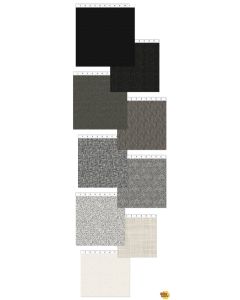 Texture-Graphix III:  Half Yard Bundle (9 Half Yards)  - In The Beginning TextureHalf - presale August