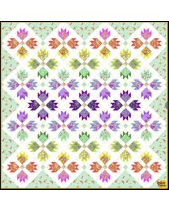 Tiny Beasts Tula Pink: Lend A Paw Quilt Kit -- Free Spirit TinyLend - 1 remaining