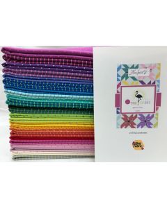 True Colors by Tula Pink: Tiny Coordinates Full Yard Bundle (24 - one yard cuts) -- Free Spirit Fabrics TinyFull 