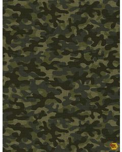 Camo: Green -- Timeless Treasures camo-c8000 green